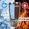 Prime-Line Tumbler, 18/8 Stainless Steel Construction, Holds 30 oz./887 ml., Camo with Clear Plastic Lid DT65303 - alternate 2